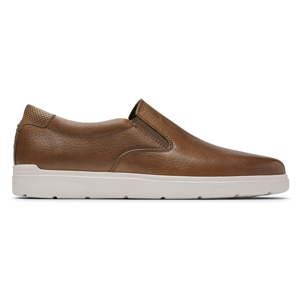 Rockport Canada Total Motion Lite Slip-On - Mens Sneakers Brown (XOY806245)